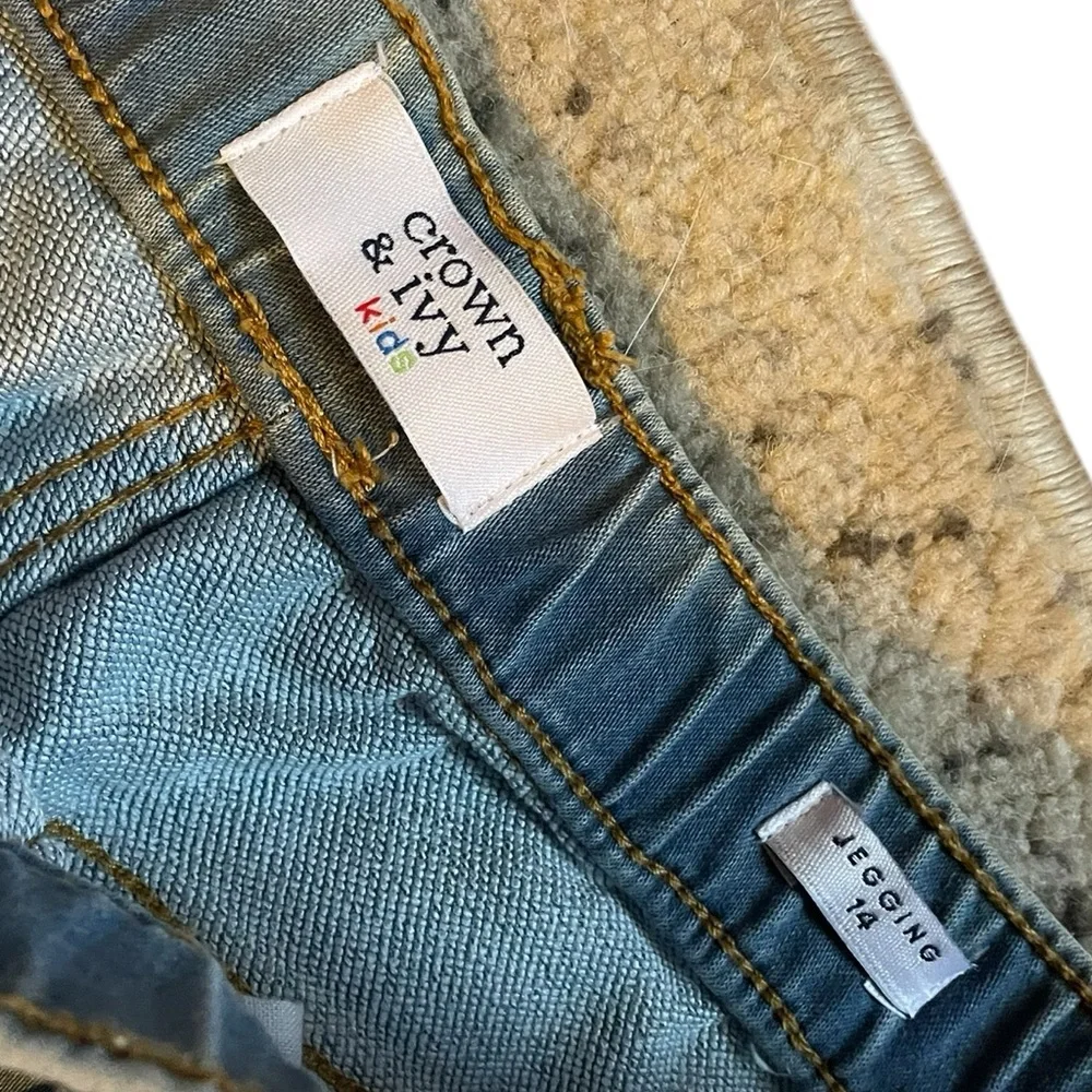 Crown and Ivy Kids Size‎ 14 Jegging Skinny Jeans with Stretch Waist - NWT